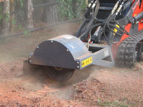 Stump Grinder - Hydraulic Skid Steer Attachment - Hydrapower