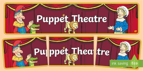Puppets Display Banner