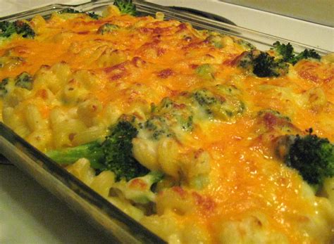 broccoli cheddar pasta casserole