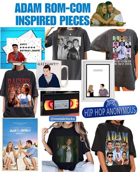 ADAM SANDLER ROM-COM INSPIRED PIECES - Nostalchicks