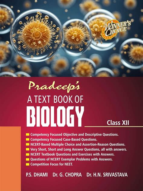 Pradeeps Textbook Of Biology For Class 12th 2025 26 Ed | Desertcart INDIA