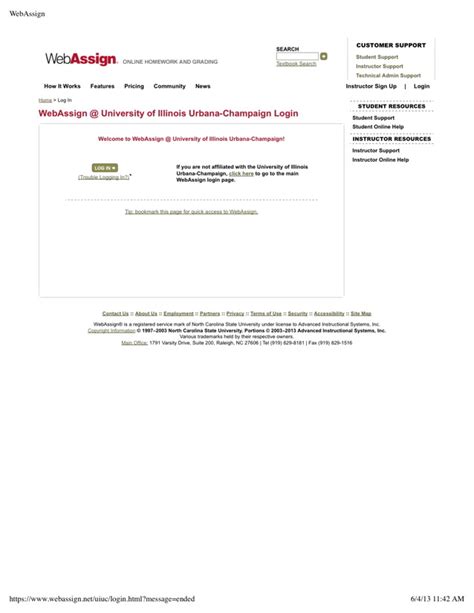 Image result for WebAssign UIUC