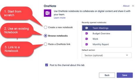 Image result for Using OneNote with Teams