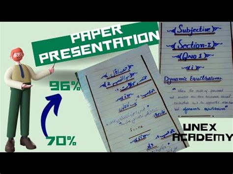 Image result for Exam Paper Presentation Tips