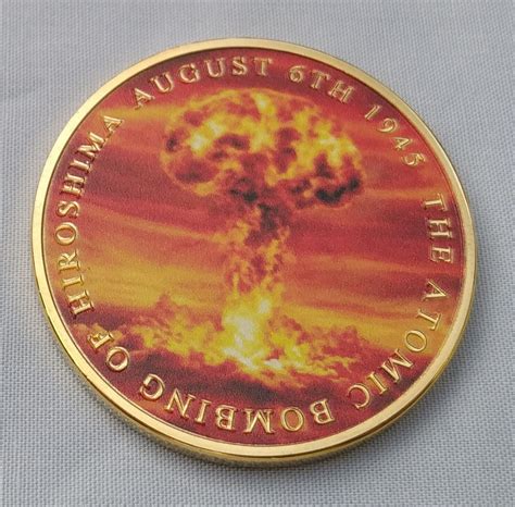Enola Gay Gold Coin Bomber Hiroshima 1945 OMD Song | Ubuy India