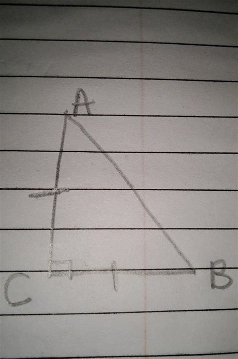 Assertion (A) : AABC is an isosceles triangle right angled at C, then ...