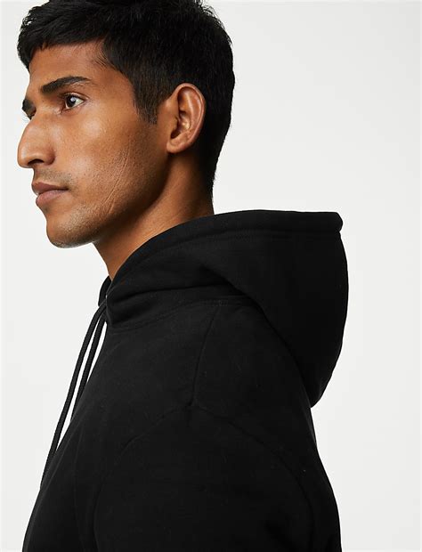 Buy Pure Cotton Hoodie at Marks & Spencer