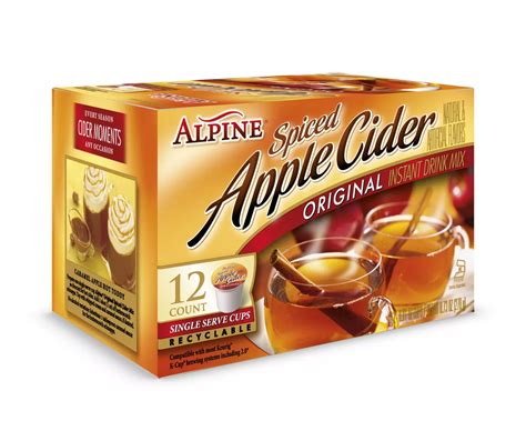 Alpine Spiced Apple Cider Instant Drink Mix, 12-Count | Big Lots