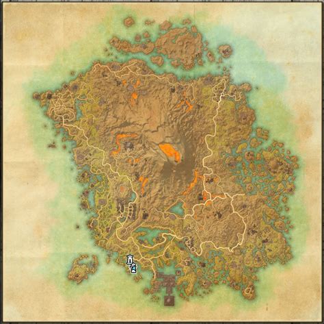 The Elder Scrolls Online: Morrowind Full Map of Morrowind - GameRevolution