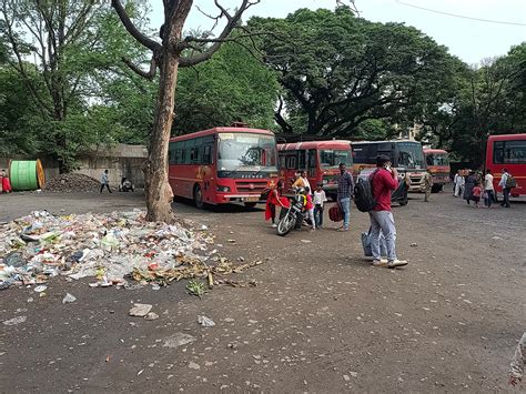 Pune's Swargate ST Stand In Shambles: Leaks, Cracks & No Relief In ...