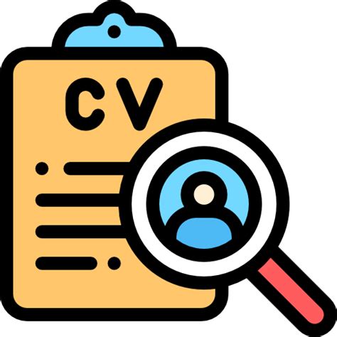 Curriculum vitae - Free ui icons