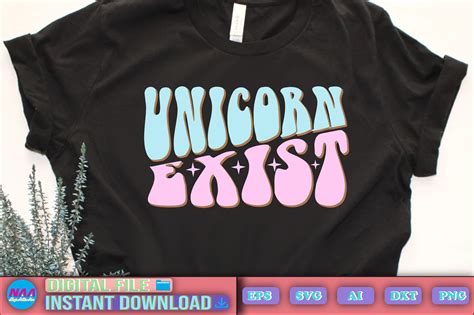 Unicorn Exist Graphic by Nargis_Akhter_Asa · Creative Fabrica