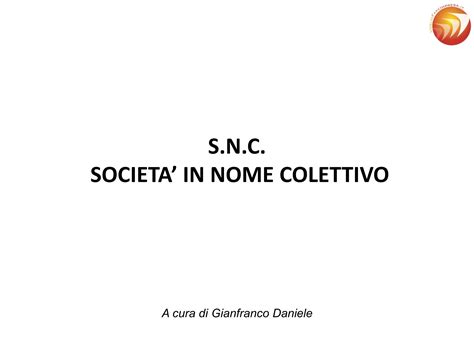 Societa' in nome collettivo s.n.c. | PDF
