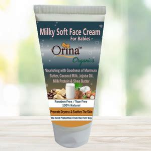 Orina Tear Free Shea Butter Milky Soft Face Cream For Baby (100 Ml ...