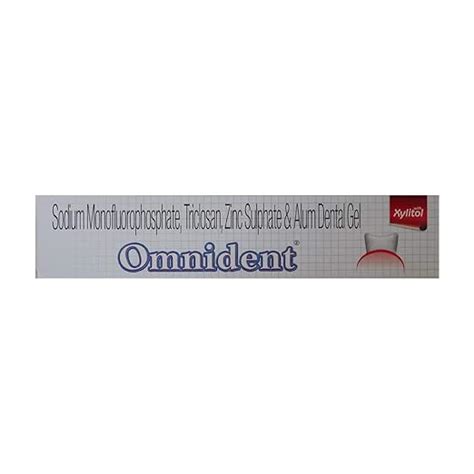 Omnident Dental Gel - 70 g (Pack of 3) : Amazon.in: Beauty