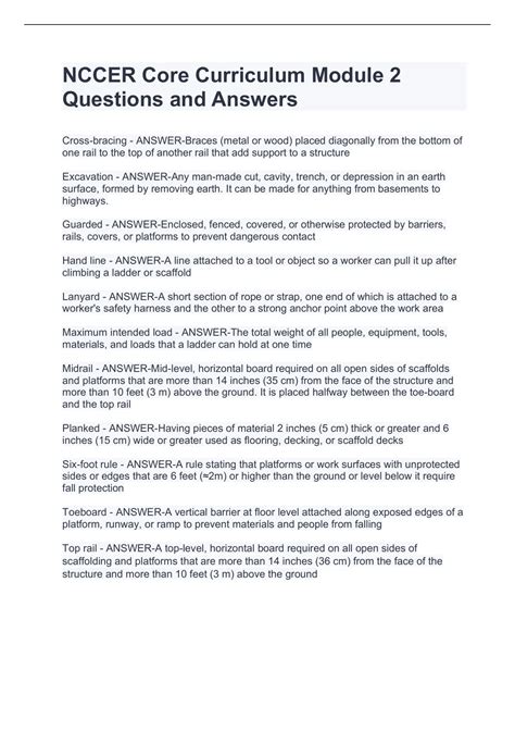 Image result for Nccer Module 5