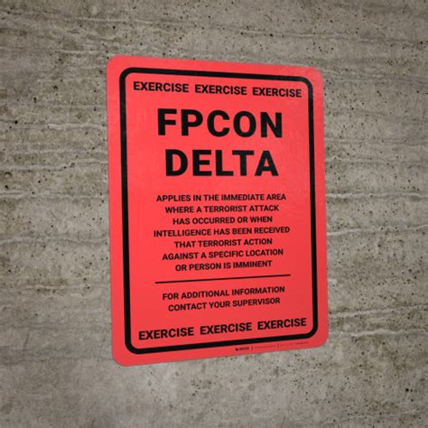 Exercise FPCON Signs 的图像结果