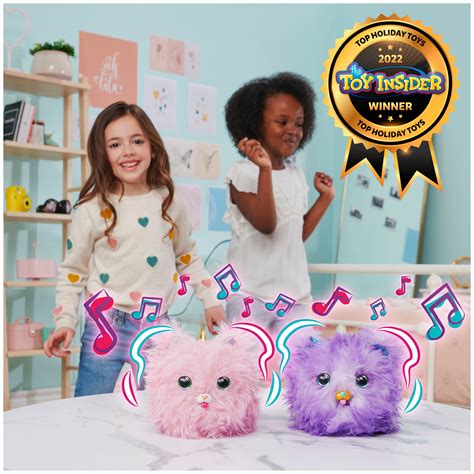 Buy What the Fluff, Purr ‘n Fluff Interactive Pet, 100+ Sounds ...