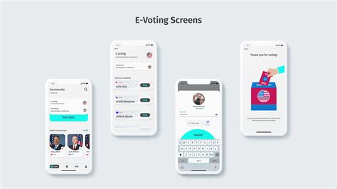 Voting App UI Design 的图像结果