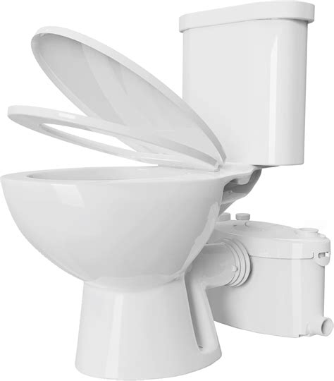 Buy SUPERFLO Upflush Toilet for Basement - Macerating Toilet System ...