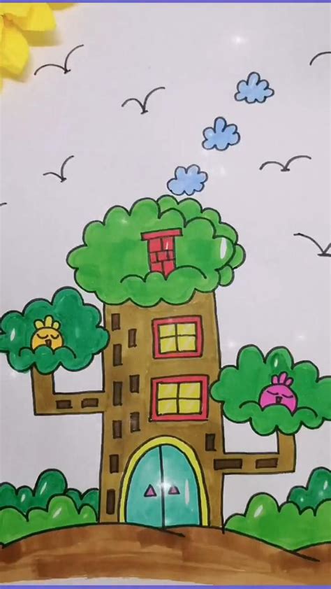 Image result for Drawing House Tutorial