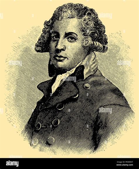 Richard Brinsley Sheridan. After the engraving by H. Fernell (painting ...