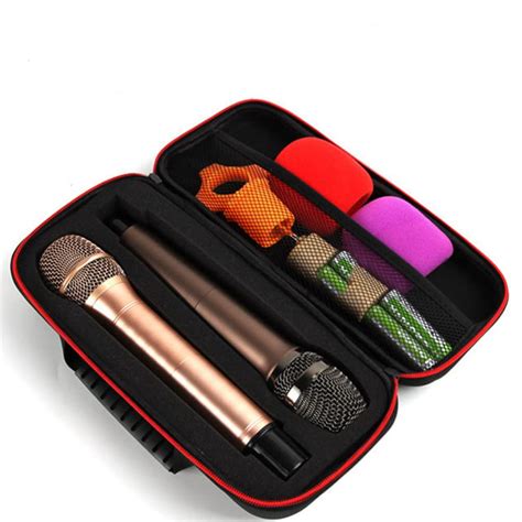 Happyyami Wireless Microphone Case Hard EVA Case for Handheld ...