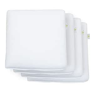 Cushows Memory Foam Orthopedic Decorative Square Cushion Filler for ...