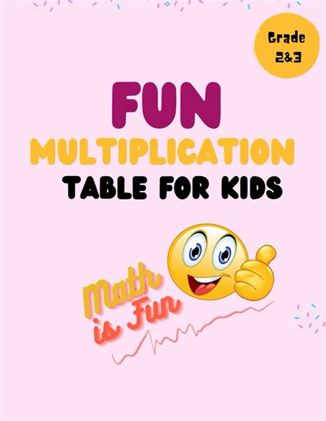 Buy FUN Multiplication Table for Kids: Math is Fun: Interactive ...