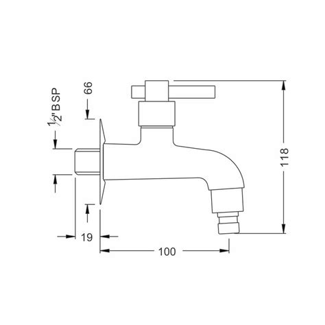 Best Washing Machine Tap tap in India | NTO-0215 | Plumber Bathware