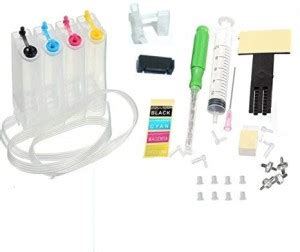 Bon Bon Shoes CISS-03 Black + Tri Color Combo Pack Ink Cartridge - Bon ...