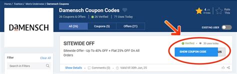 Damensch Coupon Codes: 40% + 25% OFF Mar 2026