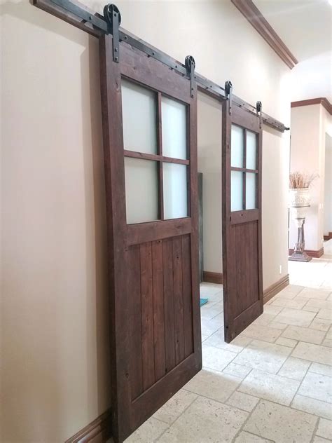 Custom Glass Barn Doors at Lynda Tawney blog