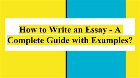 Image result for How to Essay Examples
