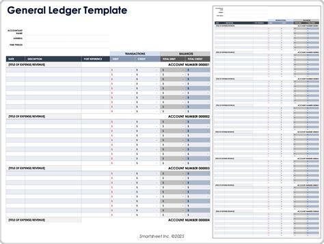 Account Management Excel Template