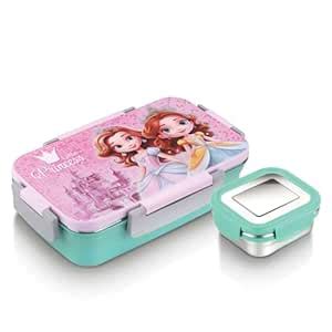 Buy Signoraware Nugget Stainless Steel Printed Lunch Box for Kids ...
