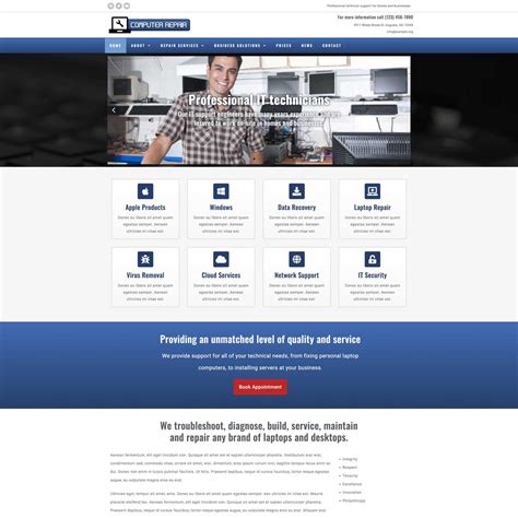 Computer Repair Website 的图像结果