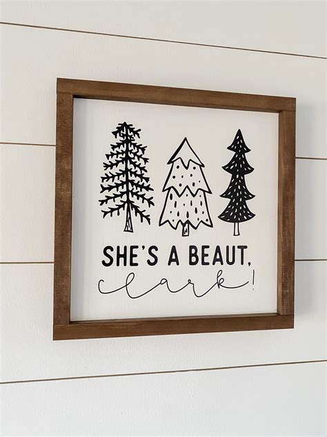 She's a Beaut Clark Sign – Goose Farms Dry Goods