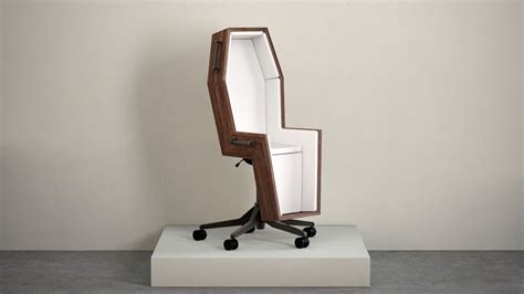 Working To Death: A Coffin Chair Aptly Called The Last Shift Office ...