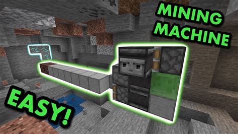 Image result for Minecraft Mining Machine