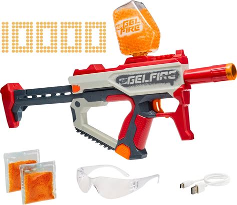Hasbro Nerf Pro Gelfire Mythic Full Auto Blaster & 10,000 Gelfire ...