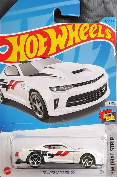 Hot Wheels Drag Strip – ’18 Copo Camaro SS - Universo Hot Wheels