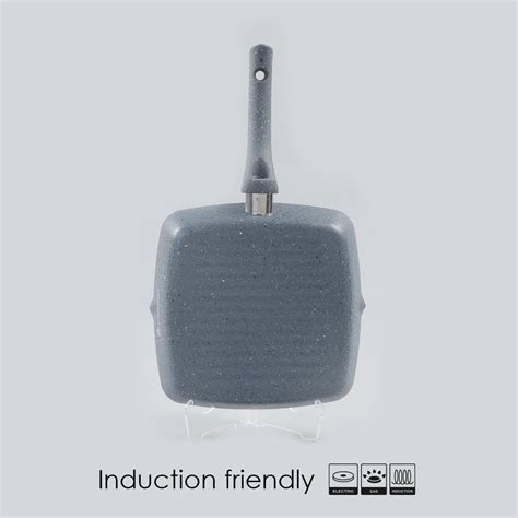 Buy Granite Non-Stick Grill Pan, 24cm Online At Best Price – Wonderchef Ind