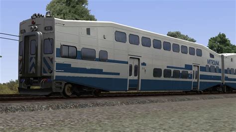 Metrolink Bombardier Bilevel Coaches + Cab Car - Train Sim Community