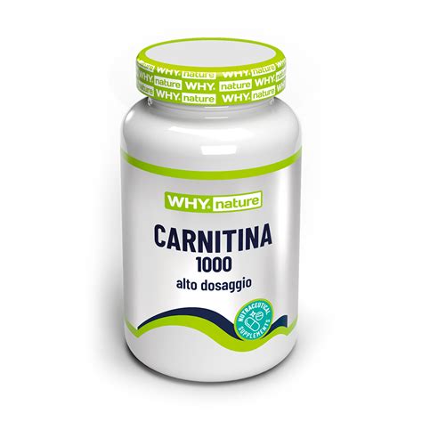 CARNITINA 1000 60 cpr - :: WHYnature