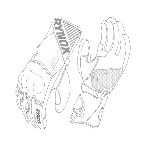 DRY ICE INSULATED WATERPROOF GLOVES – Rynox Gear