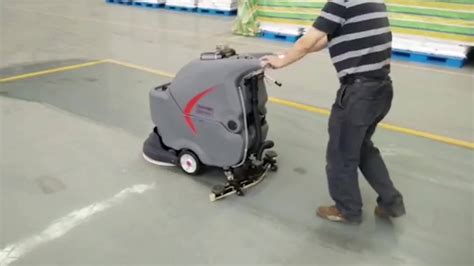 Gm56bt Floor Scrubber Cleaning Machine For Concrete Floor - Buy ...