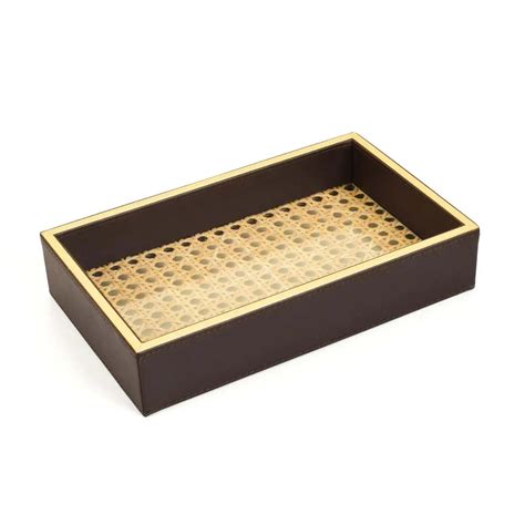 Leatherette Towel Tray I Ichkan – ICHKAN by Day To Day