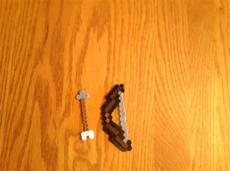 Perler Beads Minecraft Bow And Arrow at Kenneth Hightower blog