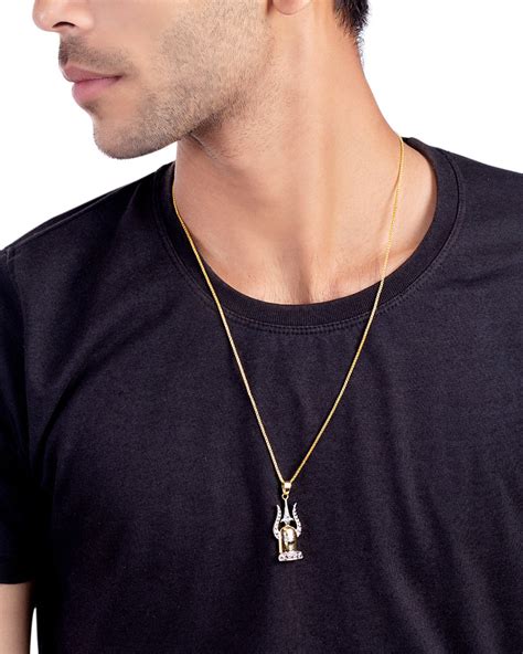 Aastik Trishul and Shivling Pendant – VOYLLA